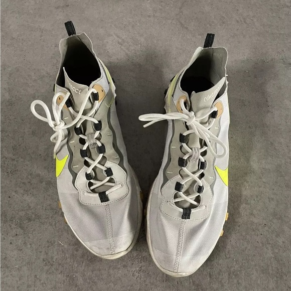 Nike men’s react element 55 running training shoes - Picture 2 of 6